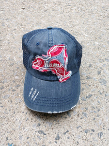 New York Paisley Cut Out Hat