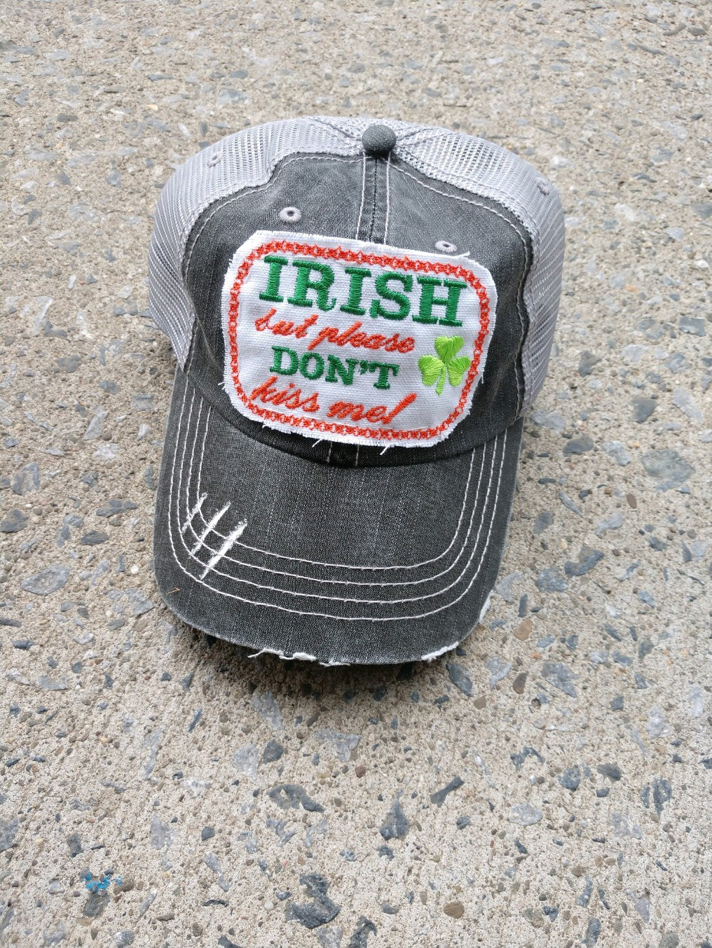 Irish But Dont Kiss Me Hat